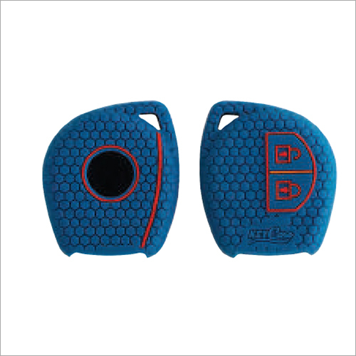 Blue Silicone Key Cover