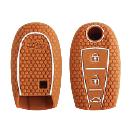 High Quality Brown Silicone Key Cover