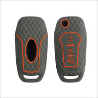Grey Silicone Car Key Cover