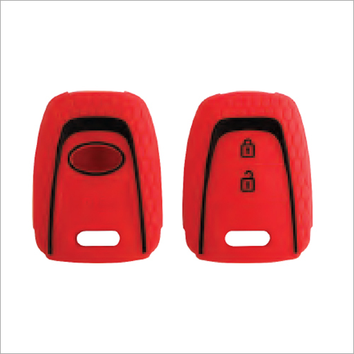 Plain Red Silicone Key Cover