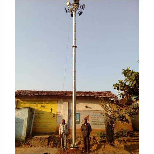 9 Mtr High Mast Pole