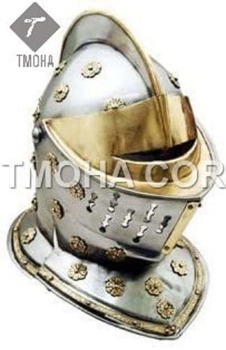 Iron Medieval Armor Helmet Helmet Knight Helmet Crusador Helmet Ancient Helmet Close Helmet Ah0047