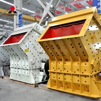 Impact Crusher - Steel Construction, Adjustable Discharge Size | High Efficiency, Wearable Parts, Cubic Shape Production, Easy Maintenance