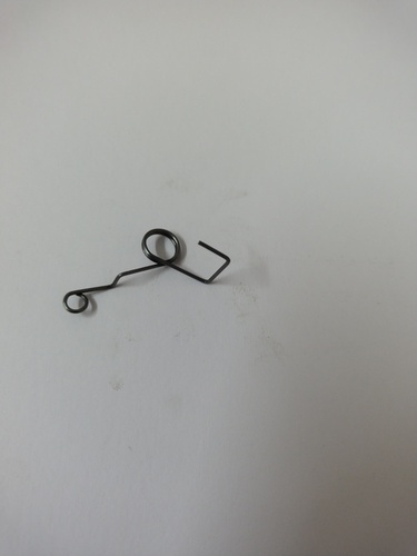 Embroidery machine spring