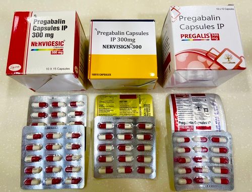 Pregabalin 300Mg Capsules (Nervigesic , Nervisign, Pregalis, Pregagesic) - Age Group: Adult