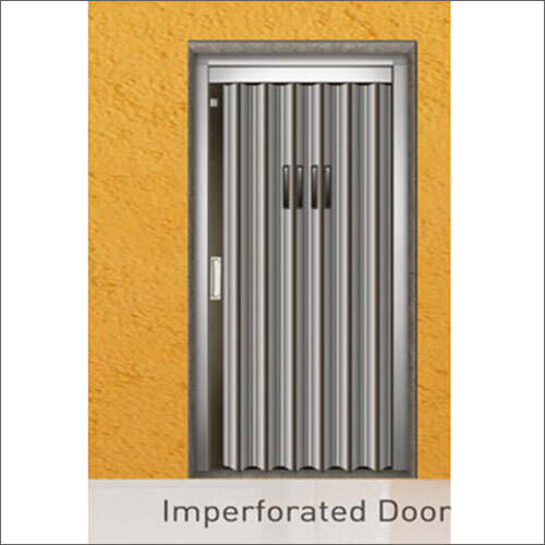 Imperforated Door