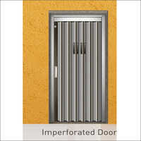 Imperforated Door