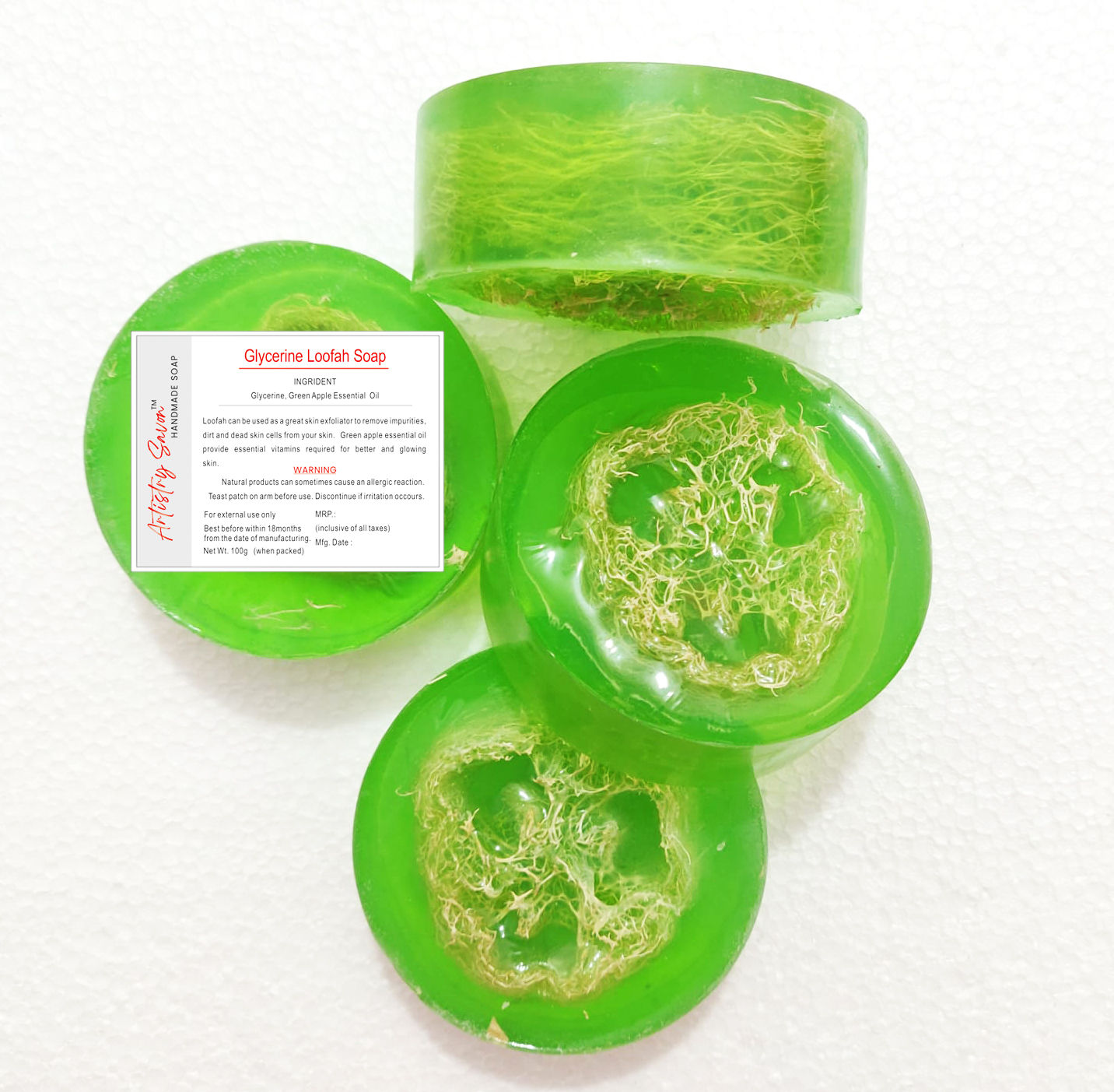 Glycerin Loofah Soap