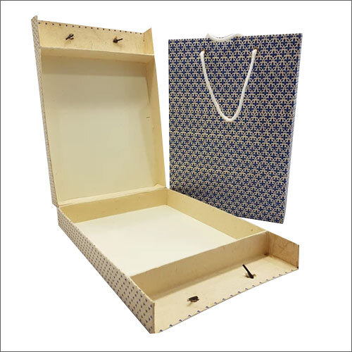 Printed Bag Type Box - Paper, Customized Size, Various Colors Available | Special Effects Printing, Rectangular Shape, Matt Lamination