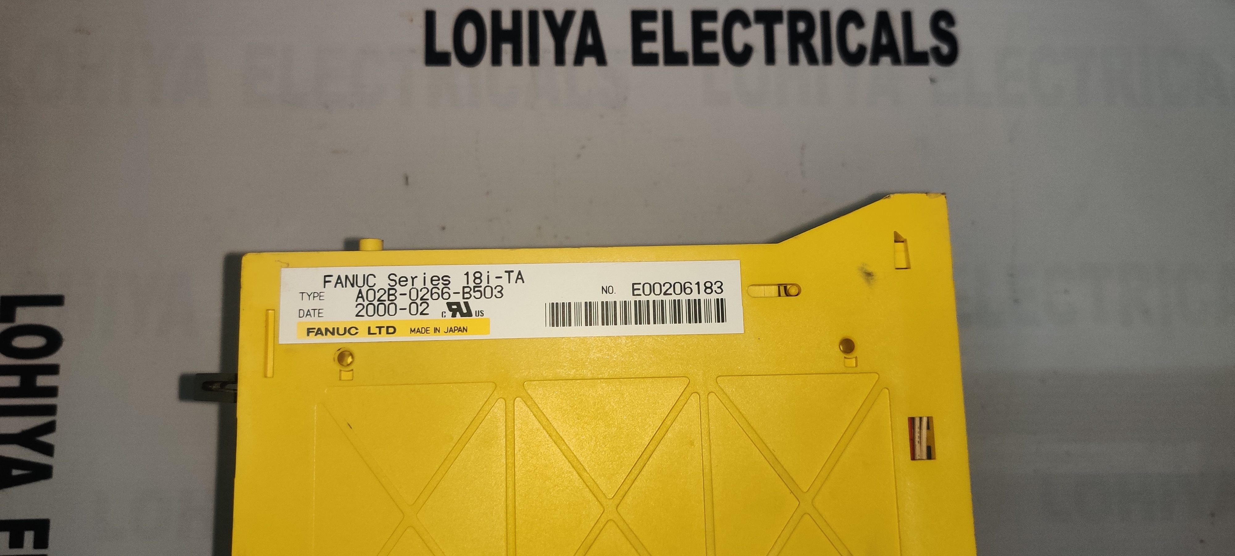 FANUC A02B-0266-B503 STAND ALONE BASIC UNIT MODULE