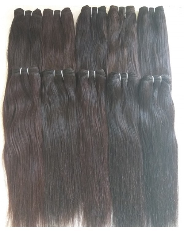 Indian Virgin Remy Straight Human Hair Extensions