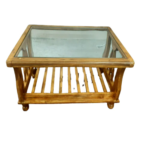 wood coffee table