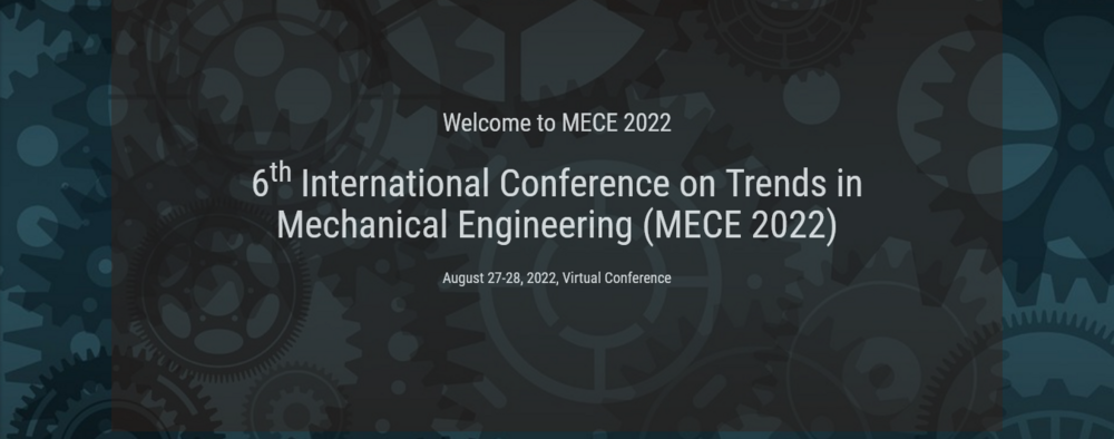 International Conference On Trends in Mechanical Engineering