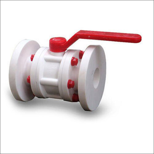 Industrial PP Flanged Ball Valve