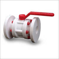 Industrial PP Flanged Ball Valve