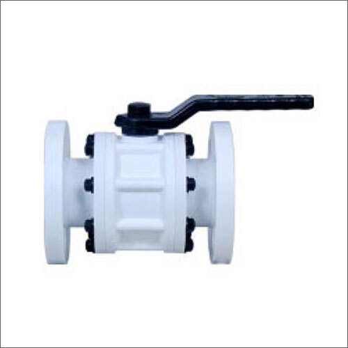 One Sided Thread Flanged Ball Valve Application: Industrial