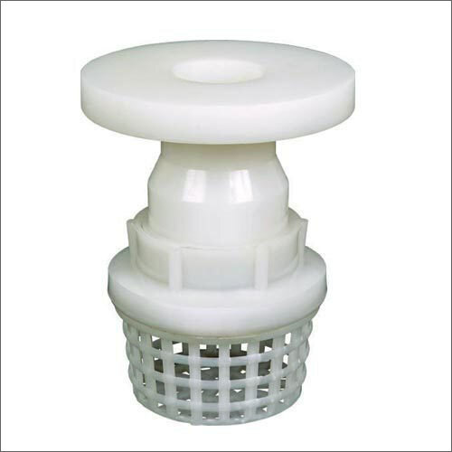 White Flange End PP Non Return Valve