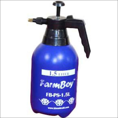 5L -PS-1 1.5 Ltr Sprayer Bottle - Plastic Construction, 5 Liters Capacity | Versatile for Agriculture, Hand Crank Start, One-Way Valve Mechanism