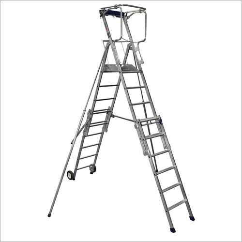 Aluminium Folding Platform Ladder
