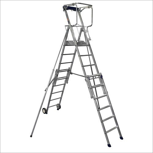 Aluminium Folding Platform Ladder