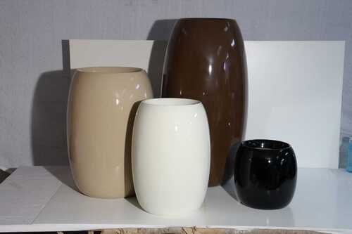Creame Brown White Black Indoor And Outdoor Planter