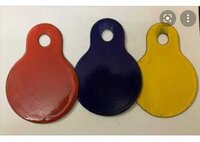Phase Plate - Cast Iron, Round Shape | Vibrant Red, Blue, Yellow Options