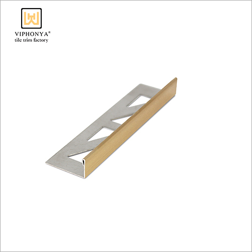 Bruhsed Gold Stainless Steel Angle Trim at Best Price in Foshan