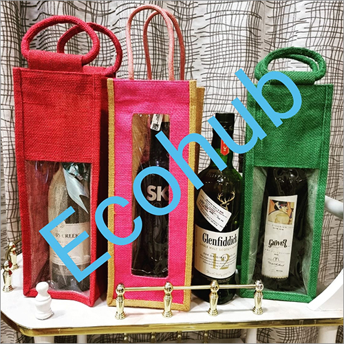 Jute Wine Bag By AARNA PACKING