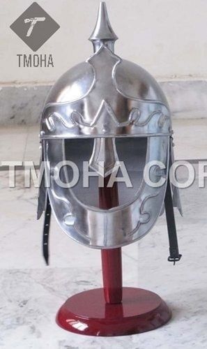 Iron Medieval Armor Knight Crusader Ancient Roman Helmet