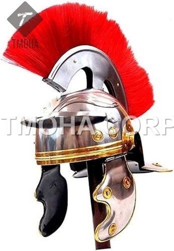 Iron Knight Crusader Ancient Roman Centurion Helmet