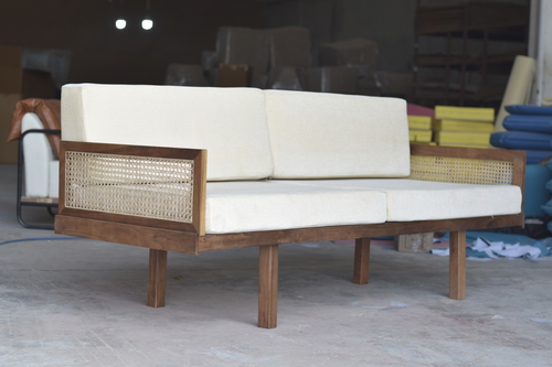 Aurora 3 Seater Wooden Sofa