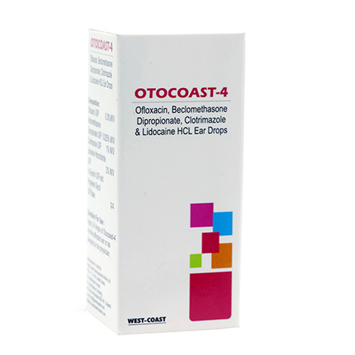 Ofloxacin Clotrimazole Beclomethasone And Lignocaine Drop