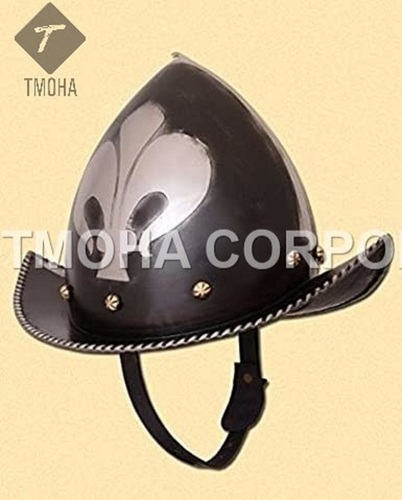 Medieval Armor Knight Crusader Ancient Morin Helmet