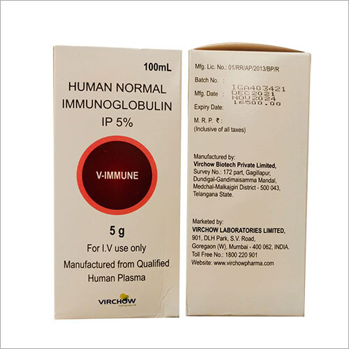 Human Normal Immunoglobulin Ip 5% Injection