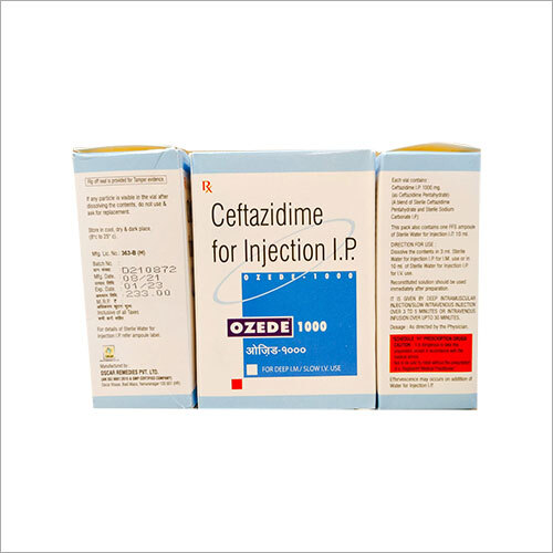 Ceftazidime For Injection IP