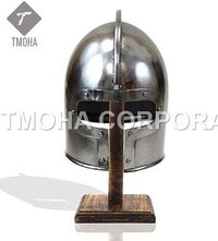 Medieval Armor Knight Crusader Ancient Barbute Helmet