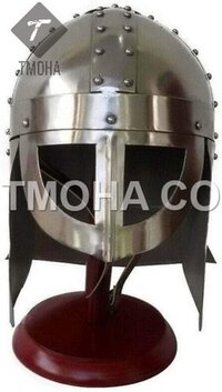 Medieval Armor Knight Crusader Ancient Norse Spectable Helmet
