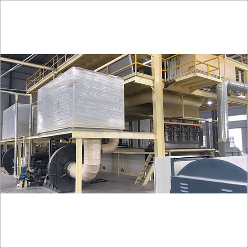 Yellow Pp Spunbond Nonwoven Fabric Making Machine