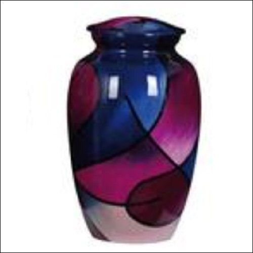 Printed Colourful Urn