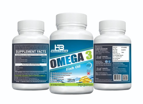 Capsules Healthbox Omega 3 Fish Oil