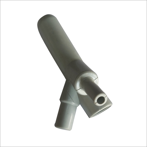 Plastic Y Connector For Dust Suction Device