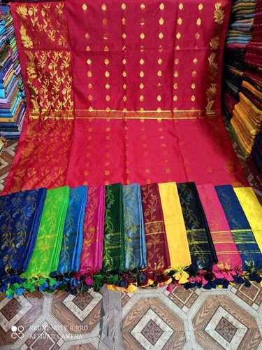 Brown Handloom Saree