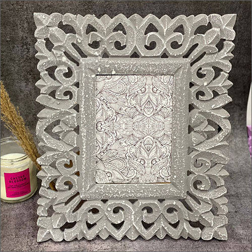 Painting 6X4 Carving Grey Texture Photo Frame