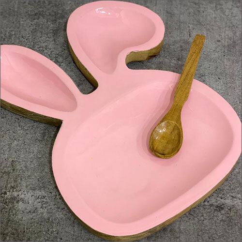 Epoxy Bunny Platter
