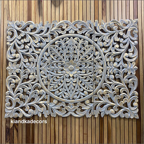 3x4 Carving Grey Golden Wall Panel