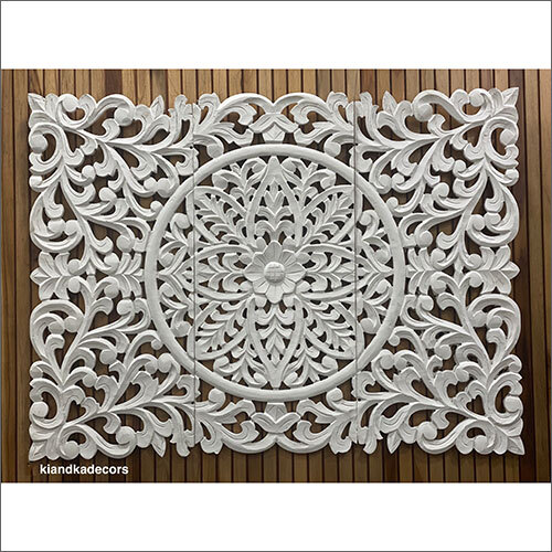 3x4 Carving Plain White Wall Panel