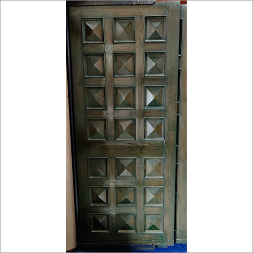 Designer Wooden Door Application: Interior