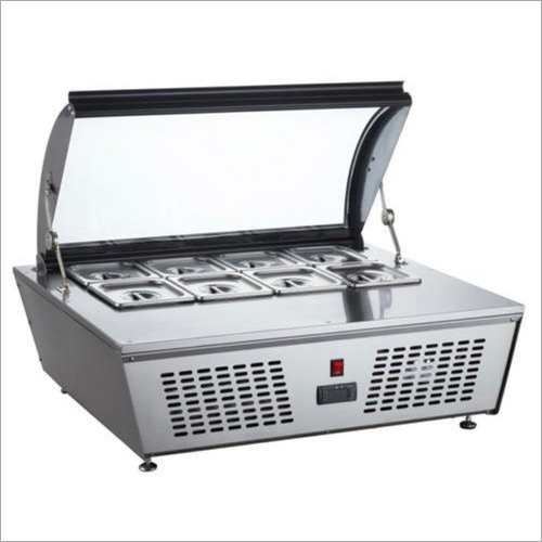 Stainless Steel Display Ice Cream Counter By VAISHNO PERFECT BAKE MACHINERY