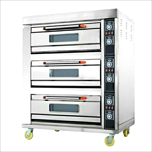3Deck 6 Tray Electric Baking Oven By VAISHNO PERFECT BAKE MACHINERY