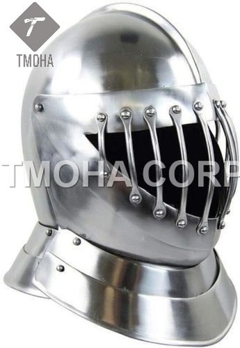 Medieval Armor Helmet Helmet Knight Helmet Crusador Helmet Ancient Helmet Close Helmet AH0114